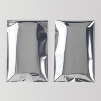 Sacs métallisés auto-adhésifs, pochette de bande de film d'aluminium, sac en plastique d'emballage d'affaires