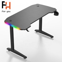 Nouvelle vente en gros table d'ordinateur de jeu d'angle table de jeu pc de style moderne