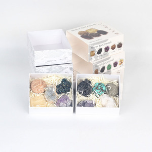 Vente en gros de cristaux naturels très vendus pierres de guérison <span class=keywords><strong>chakra</strong></span> de <span class=keywords><strong>pierre</strong></span> brute coffret en cristal <span class=keywords><strong>pour</strong></span> cadeau de Noël - Product Image 6