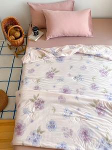 Couette d'été rafraîchissante Couverture portable Couette douce Couette légère climatisée pour les dormeurs chauds et les sueurs nocturnes - Product Image 4