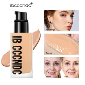 OEM ODM maquillage longue durée <span class=keywords><strong>fond</strong></span> <span class=keywords><strong>de</strong></span> <span class=keywords><strong>teint</strong></span> liquide hydratant et imperméable, même <span class=keywords><strong>teint</strong></span> <span class=keywords><strong>de</strong></span> peau, couverture complète - Product Image 2