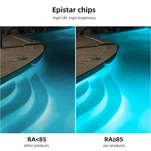 <span class=keywords><strong>Foco</strong></span> de luz Led sumergible para piscina, lámpara de buceo subacuática, impermeable, ABS, 12v, CA, RGB, más nuevo - Product Image 6