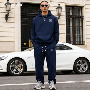 350GSM Heavyweight <strong>Tracksuit</strong> "Est. From Nothing" Tech Pack Support Men's Oversized Hoodie Jogger Set Custom <strong>Brand</strong> Storytelling - Product Image 2