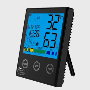 CH-909 sveglia intelligente a parete coperta LCD Baby Room famiglia igrometro elettronico termometro