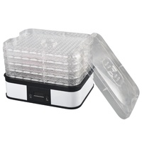 Gehele Verkoop 5 Verstelbare Trays Elektrische Groenten En Fruit Dehydrator Voedsel Droger Machine
