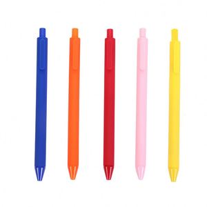 Stylo bille personnalisé noir, mignon, cadeau promotionnel, en plastique, rechargeable, avec logo - Product Image 2