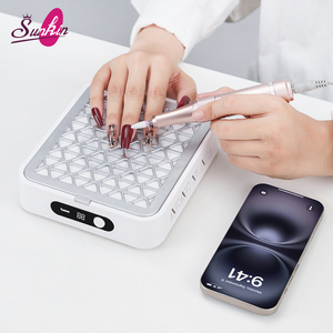Aspirateur à ongles de bureau pour usage domestique, avec filtre en papier, faible bruit, pour la décoration de strass AB, collecteur de poussière pour salon de manucure - Product Image 4