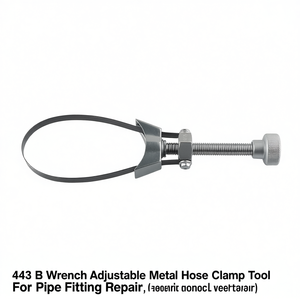 Clé à molette réglable 443 B en métal pour la réparation de raccords de tuyaux - Product Image 2