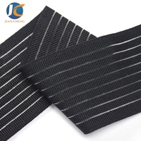 Bande élastique abdominale durable en polyester et latex de 75 mm pour soutien post-partum