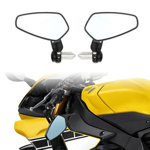 Rétroviseurs <span class=keywords><strong>de</strong></span> <span class=keywords><strong>guidon</strong></span> 7/8 pouces pour moto Honda <span class=keywords><strong>Yamaha</strong></span> Suzuki Kawasaki BMW, rétroviseur latéral XF1108113-B - Product Image 1