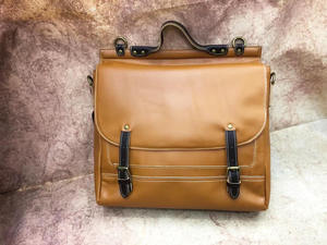 Porte-documents en cuir Andong pour hommes, cuir de vache véritable, sac messager vintage tendance, sac à main d'affaires, sac à bandoulière de voyage 9967 - Product Image 6