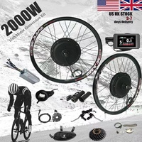 Kit de conversion de moyeu de roue arrière puissant MTX Wheel Full Ebike Kit135mm Dropout pour vélo électrique 2000w