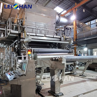 Mesin Pembuat Tisu Toilet Gulungan Jumbo 1200mm untuk Lini Produksi Kertas Daur Ulang Pabrik