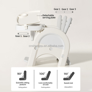 Đa chức năng Kid Ăn bảng bé cao ghế trẻ mới biết đi chơi xây dựng khối vẽ bảng và Ghế trẻ em ăn bàn thiết lập - Product Image 4