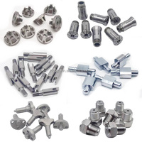 Pièces usinées CNC sur mesure Hongsinn en aluminium et acier inoxydable, pièces de tôlerie percées et brochées