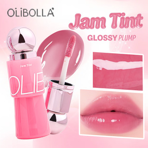 Huile à lèvres personnalisée MLM OEM ODM, label privé, effet miroir, hydratante, volumisante, lisse, longue tenue, gloss à lèvres cristallin - Product Image 1