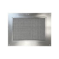 Filtre à air lavable en maille métallique d'aluminium et acier inoxydable, pré-filtre pour climatiseur HVAC, filtre de remplacement G3