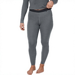 Leggings Negros de Cintura Alta para Mujer, Ajustados, de Algodón Tejido, Casuales de Invierno, de Color Sólido, Transpirables, Estilo Vintage, de Secado Rápido - Product Image 1