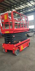 Plateforme élévatrice à ciseaux autopropulsée EVERLIFT 300 kg 6 m 8 m, plateforme de travail en hauteur mobile hydraulique, CE ISO 24V/150AH - Product Image 4