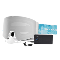 HUBO Lunettes de sport polarisées UV400 à désembuage rapide avec logo personnalisé Lunettes de snowboard chauffantes pour adultes dans des couleurs personnalisées