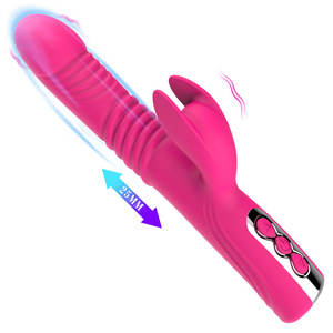 Multifunktionaler G-Punkt-Klitoris-Stimulator <span class=keywords><strong>Rabbit</strong></span>-<span class=keywords><strong>Vibrator</strong></span> mit 5 Vibrationsstufen, starke Vibration, täglich wasserdicht, USB-aufladbar - Product Image 2
