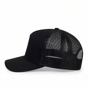 Casquette de baseball unisexe tendance à 7 panneaux avec visière incurvée et filet, personnalisable avec logo sérigraphié, vente en gros d'usine - Product Image 3