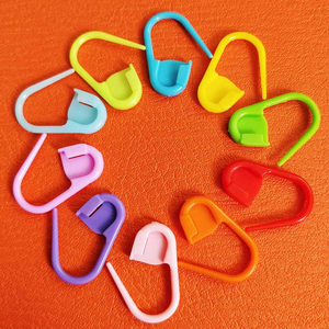 Wholesale 1000Pcs/Bag Mixed Color Plastic Knitting Tool Locking Stitch Markers Knitting Needle <b>Clip</b> <b>Hook</b> - Product Image 4