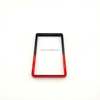 Étui transparent pour cartes de crédit en TPU minimaliste arc-en-ciel avec protection RFID, compatible avec les slabs de cartes gradées P/S/A/BGS/SGC, ajustement universel, modèle tendance