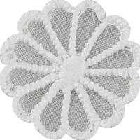 Lait soie Soluble dans l'eau Applique vêtements chaussures et chapeaux accessoires rideau trou réparation bricolage broderie dentelle Patch