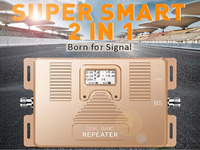 Nouveau amplificateur de réseau de téléphone portable intelligent 850 et 1900MHz Force du signal d'affichage par LCD