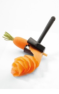 Cortador y Pelador de Zanahorias al por Mayor, Espiralizador Negro para Verduras y Frutas, Herramienta Afiladora para Adornos - Product Image 4