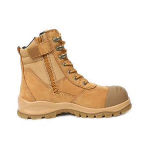 <span class=keywords><strong>Botas</strong></span> de seguridad con punta de acero, cuero nobuk, cremallera interior, suela de TPU - Product Image 2