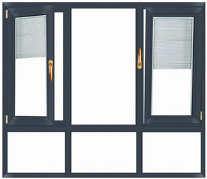 Marco de aluminio ventana diseños de estilo indio ladrón ventana a prueba de puertas y ventanas insonorizadas para casa - Product Image 6