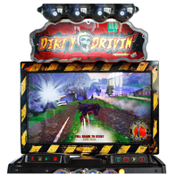Simulateur de course de voiture d'arcade à pièces, jeu vidéo d'amusement, Dirty Driving, machine de course de voiture d'arcade pour centre d'arcade