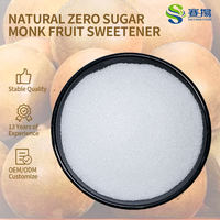SAIYANG Fournisseur en gros d'édulcorant érythritol de qualité alimentaire, améliorant nutritionnel, CAS 149-32-6, poudre d'édulcorant érythritol pur au fruit du moine