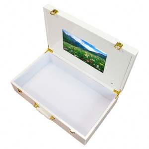 Marketing Led Light Lcd Display Video Music Caja de regalo Y Tarjeta de felicitación de video digital Circuito de caja de 7 pulgadas - Product Image 2