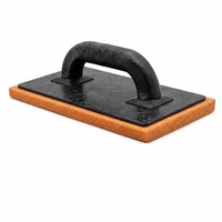 Truelle de finition en mousse de caoutchouc PS avec poignée pour plâtrage et nivellement, outil de maçonnerie personnalisable avec logo