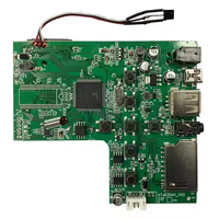 Impression de circuits électroniques personnalisés, assemblage double face clé en main, conception OEM, fournisseur de composants PCBA, certifié ISO9001