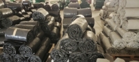 Toiles en PVC ignifuges de qualité industrielle, épaisseur 0,3 mm à 0,8 mm