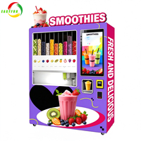 Distributeur automatique de smoothies intelligent Easyfun, paiement sans espèces en libre-service, mélangeur de boissons automatique pour les acheteurs de chaînes de magasins mondiales
