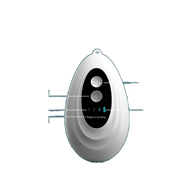 Hand-Held Intelligent Sleep Monitor Instrument Severe Insomnia Solution with Deep Sleep Enhancing Relaxation Promoting Features