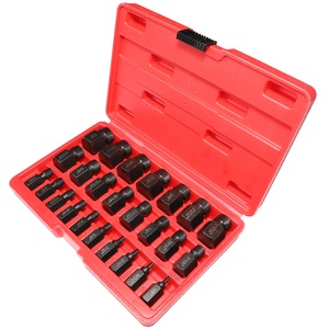 25pcs Extracteur de Boulons Multi-Splines Extracteurs de Boulons CR-MO Boulons pour Enlever les Goujons Cassés Boulons <span class=keywords><strong>Vis</strong></span> à Douille - Product Image 5