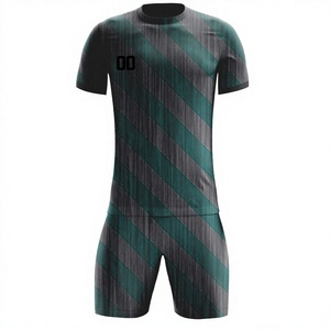 Conjunto de Uniforme de Fútbol Sublimado Personalizado, Camiseta y Pantalones Cortos, Kit de Fútbol al por Mayor para Hombre - Product Image 1