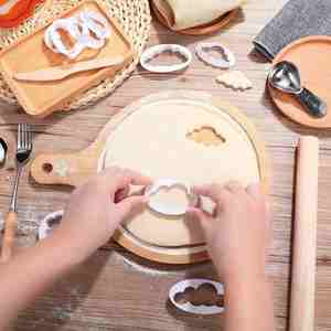 Moule à biscuits 3D en forme de <span class=keywords><strong>nuage</strong></span>, outils de décoration, art sucre, Fondant pelucheux, 1 à 5 pièces - Product Image 6