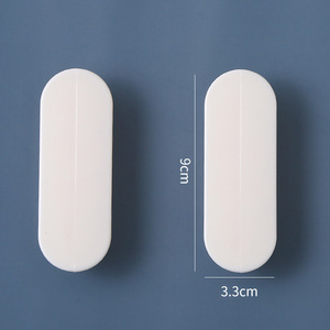 Manijas Adhesivas Fuertes Sin Taladro para Cajones y Gabinetes, Manijas Deslizantes Simples de Aleación de Zinc para Puertas y Ventanas - Product Image 4