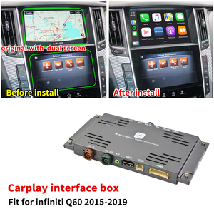 Hộp giao diện krando Carplay cho Infiniti không dây Apple Carplay Android mô-đun giao diện tự động cắm và chơi Màn hình kép - Product Image 3