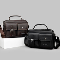 Sac à bandoulière coréen de grande taille pour homme CB, sac à main vintage de type postier