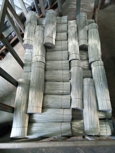 ลวดผูก Q195ไฟฟ้าขนาด0.9มม. 1.0มม. 1.2มม. ลวดผูกชุบสังกะสีแบบอ่อนขนาด30ซม. 45ซม. - Product Image 2