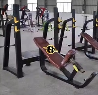 Banc de musculation inclinable ASM-B1058, banc de musculation réglable robuste pour l'entraînement de la partie supérieure du torse, usage domestique et commercial