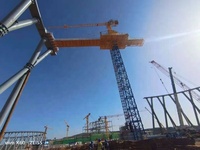 Pont de niveau pour la plate-forme de travail de tour de refroidissement et l'utilisation multifonctionnelle d'ascenseur de construction